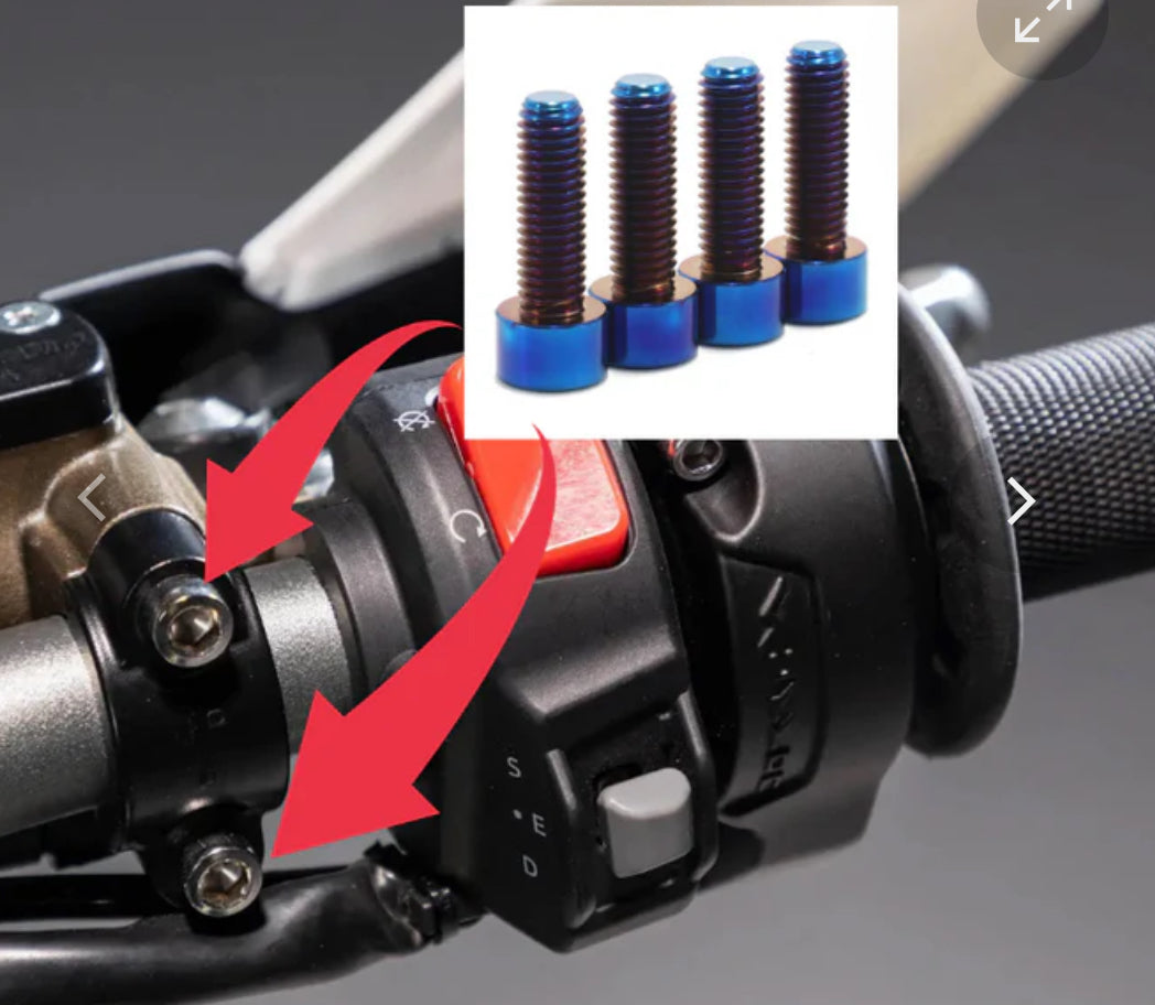 2 titanium bolts for ultra bee brake