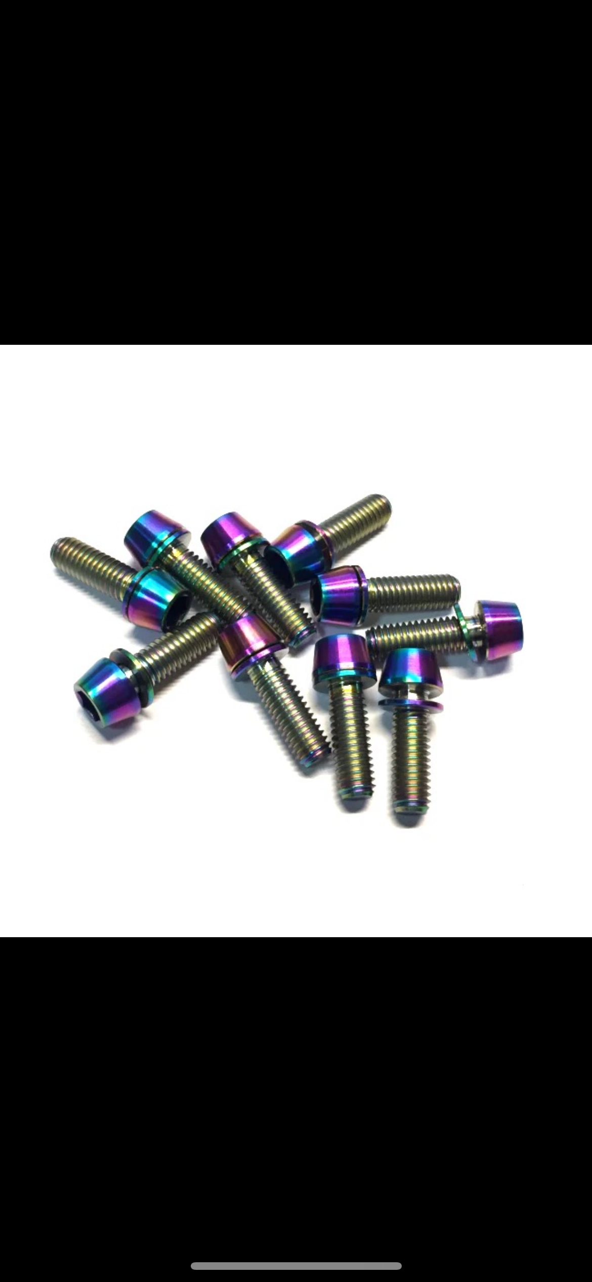 Surron ignition titanium bolts